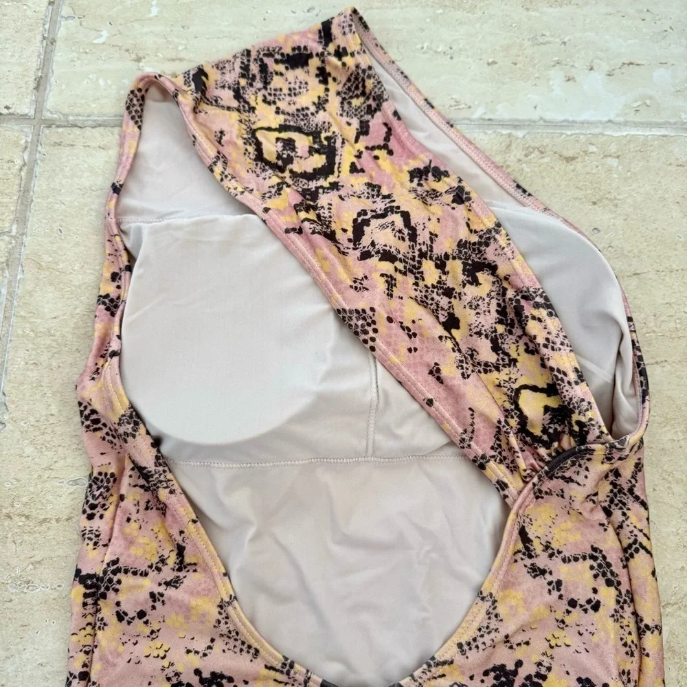 CIA Maritima Swimsuit, Size M, Snake Skin Design